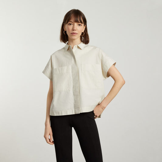 The Short-Sleeve Box Shirt | Sage