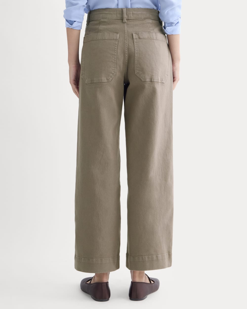 The Utility Wide-Leg Pant | Taupe