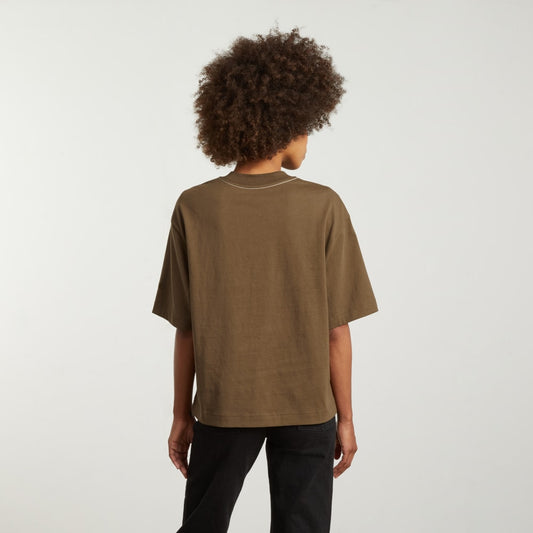 The Premium Weight Relaxed Tee | Beech