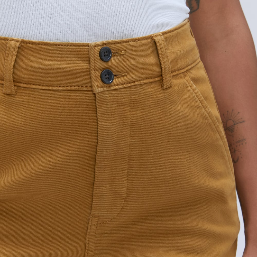 The Organic Wide-Leg Pant | Tapenade