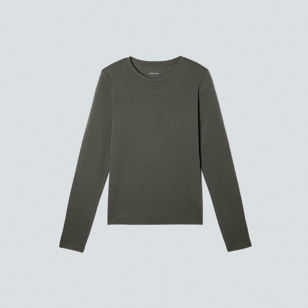 The Organic Cotton Long-Sleeve Crew | Kambaba