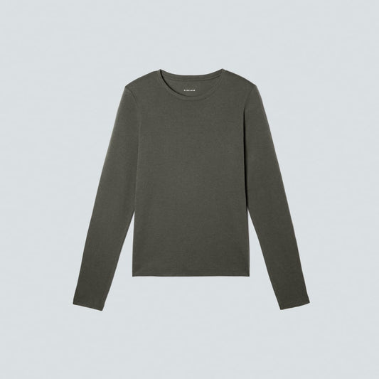 The Organic Cotton Long-Sleeve Crew | Kambaba