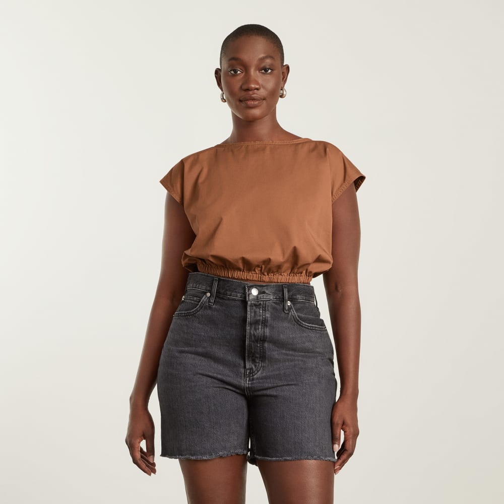 The Bubble Top | Tawny Brown