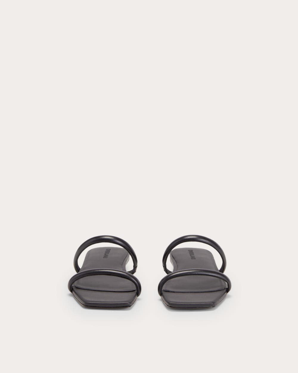 The Double Strap Sandal | Black