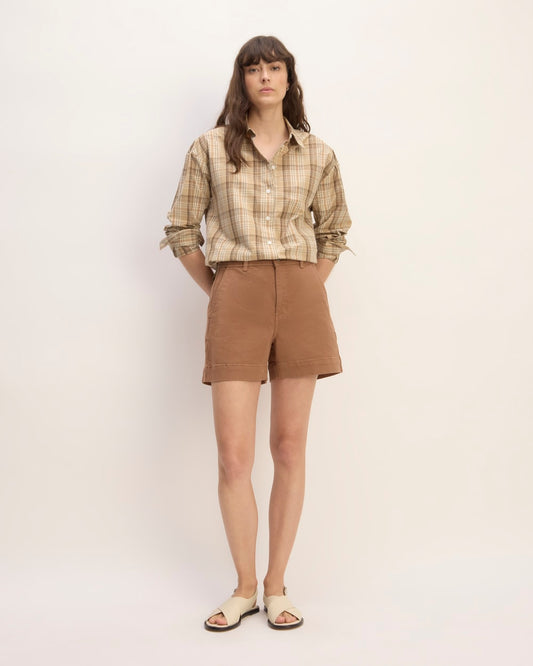 The Utility Short | Carob Brown