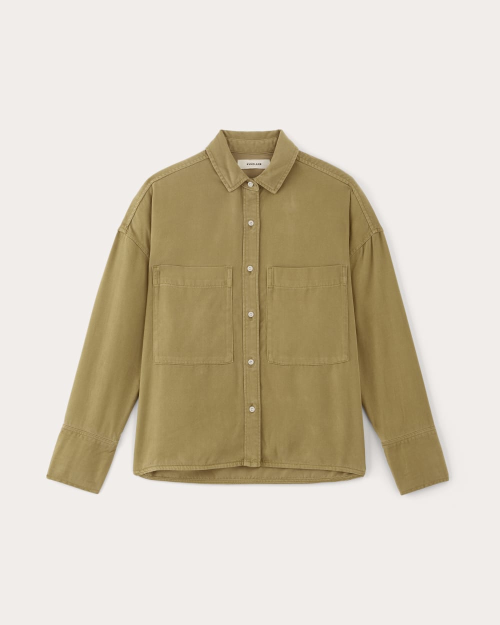 The Boxy Overshirt in Buttersoft | Fennel Seed