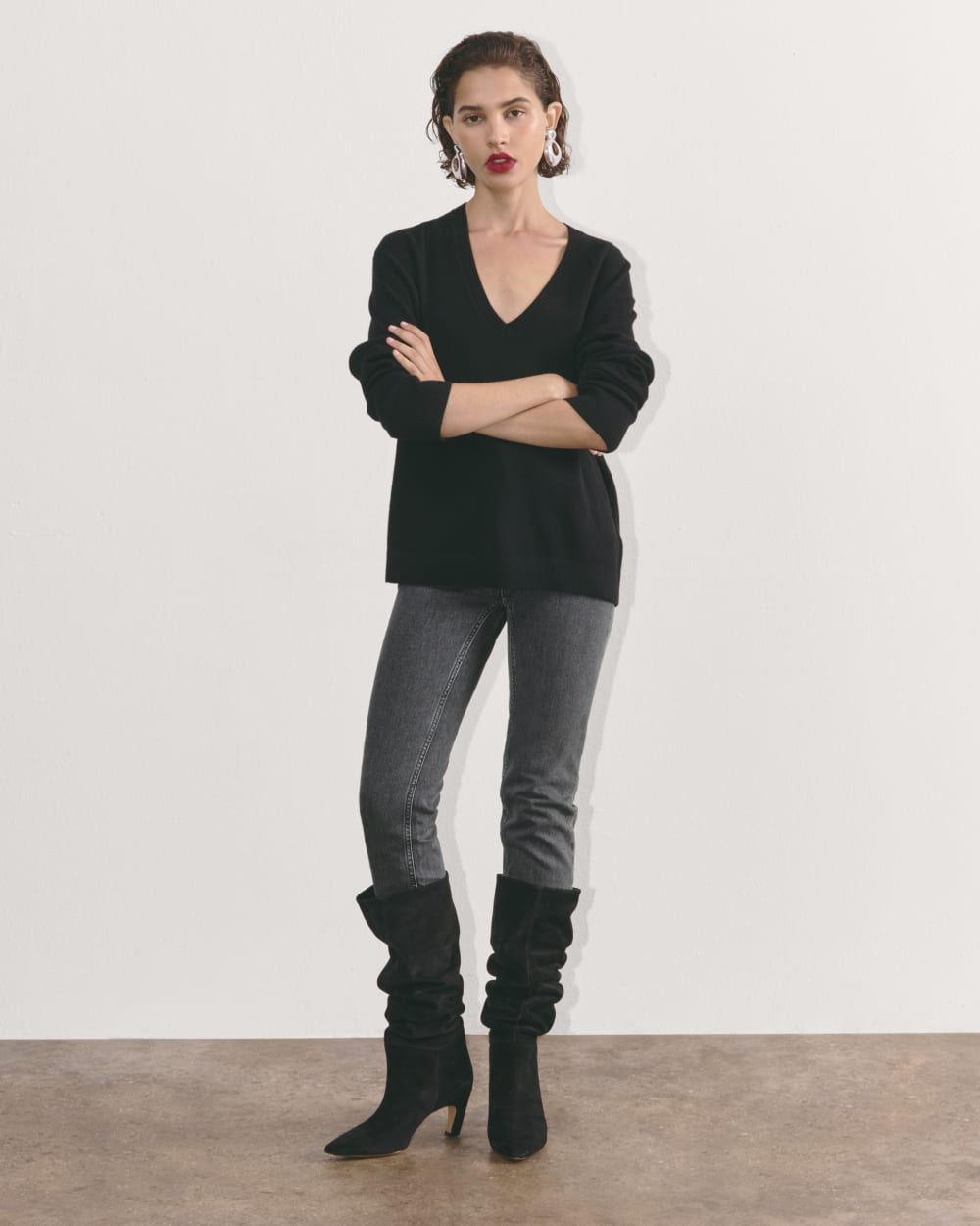 The Original Cheeky® Jean | Washed Charcoal | 28.5 Inseam