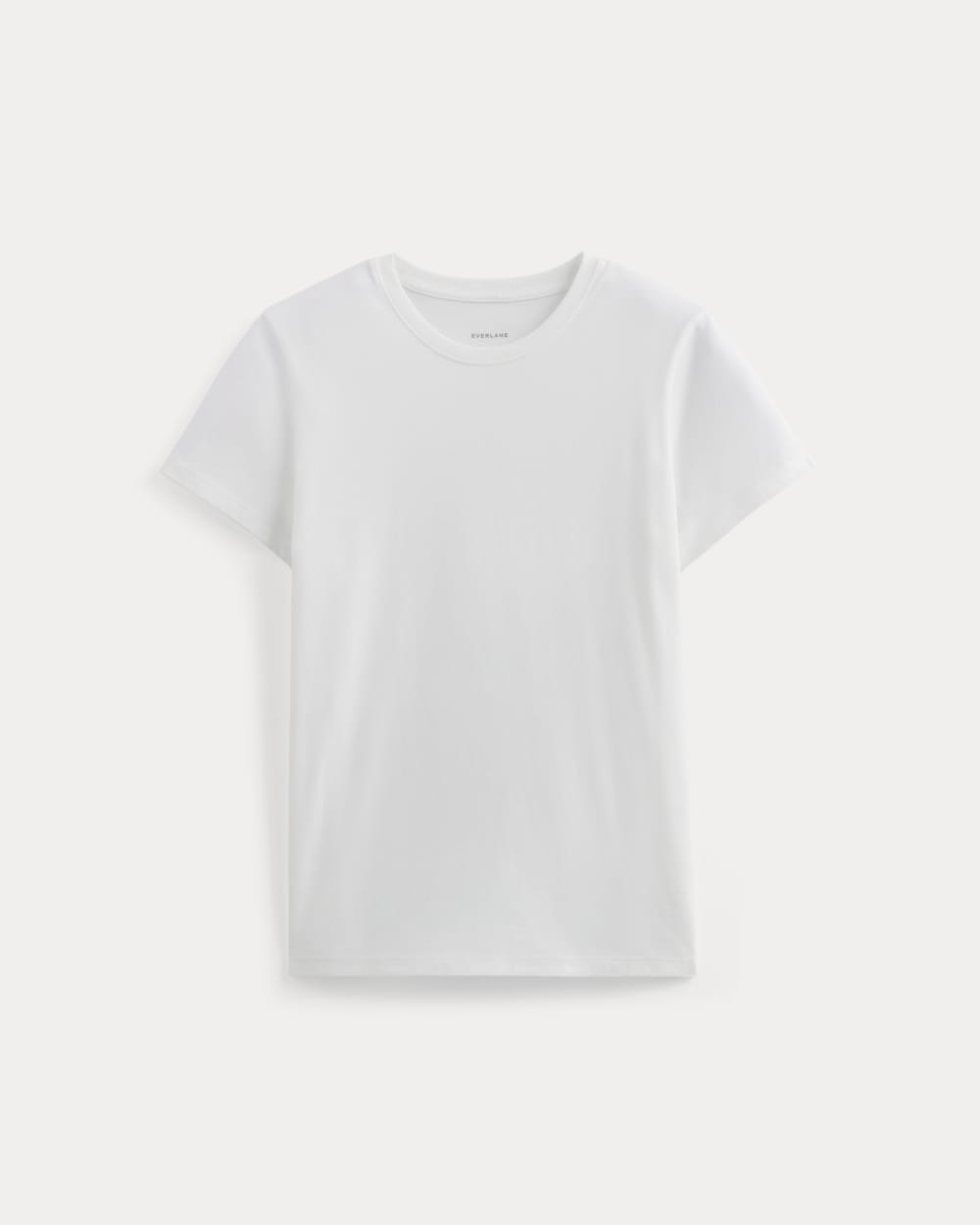 The Slim Crew in Essential Cotton | White