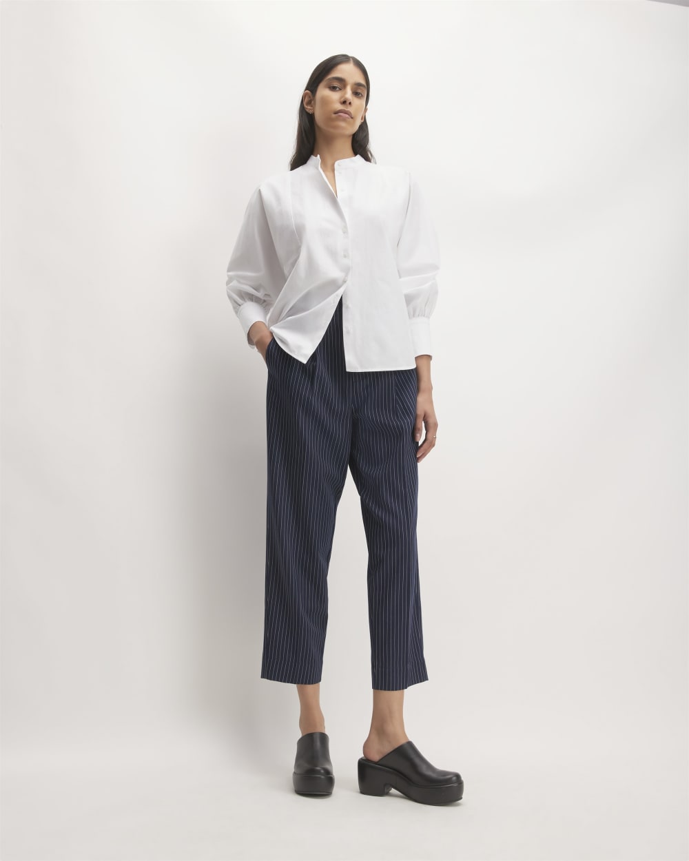 The Oversized Raglan Shirt | White