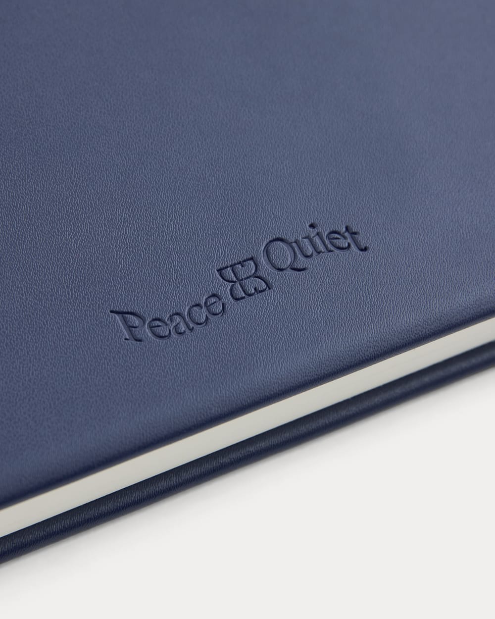 Everlane x Peace & Quiet Leather Journal |  Navy