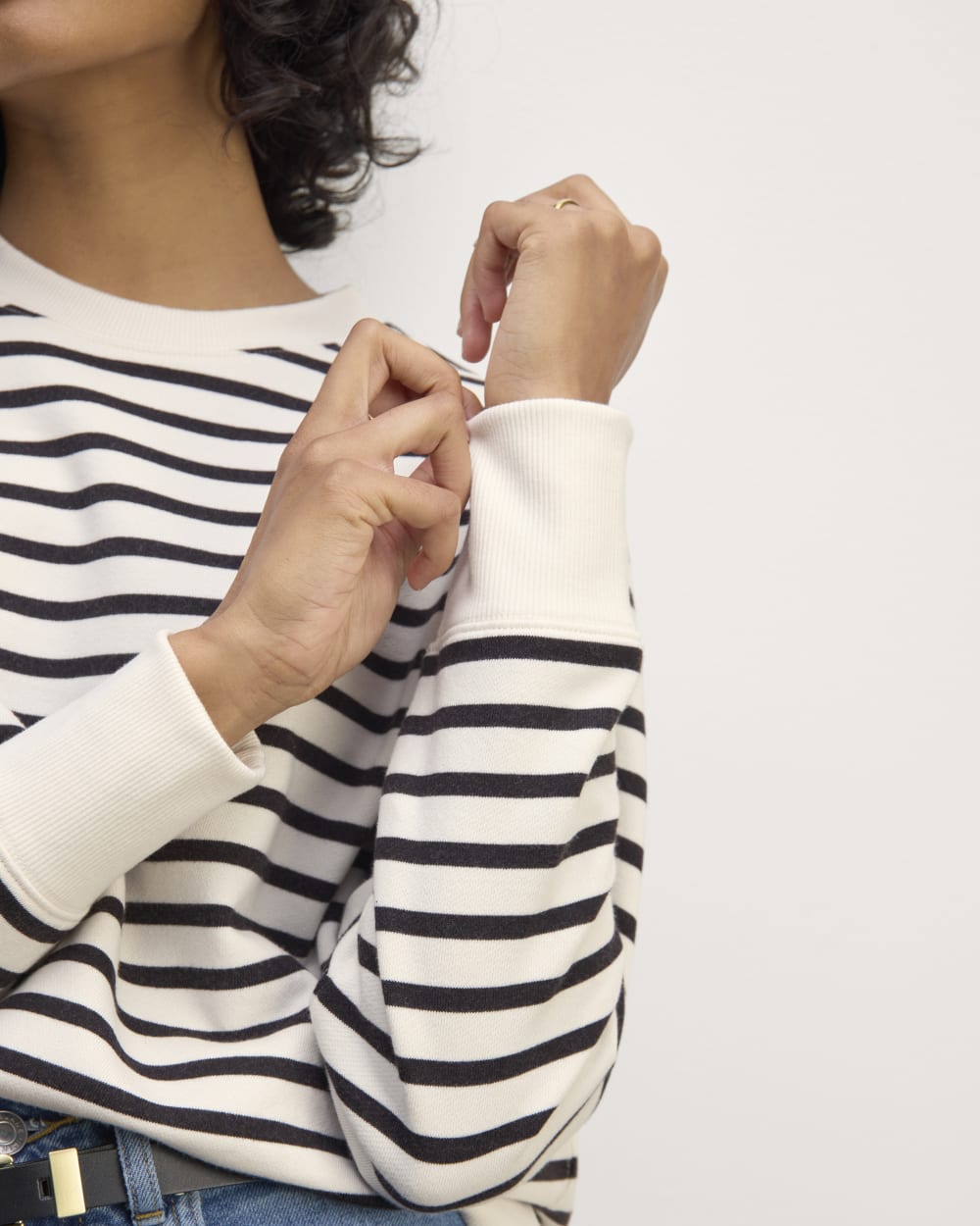 The Off-Duty Terry Crew | Bone / Black