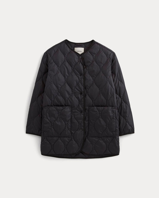 The Quilted Liner | Black