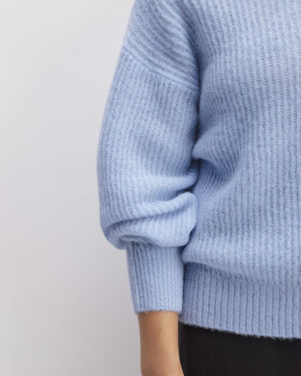 The Cocoon Crew in Alpaca | Chambray Blue