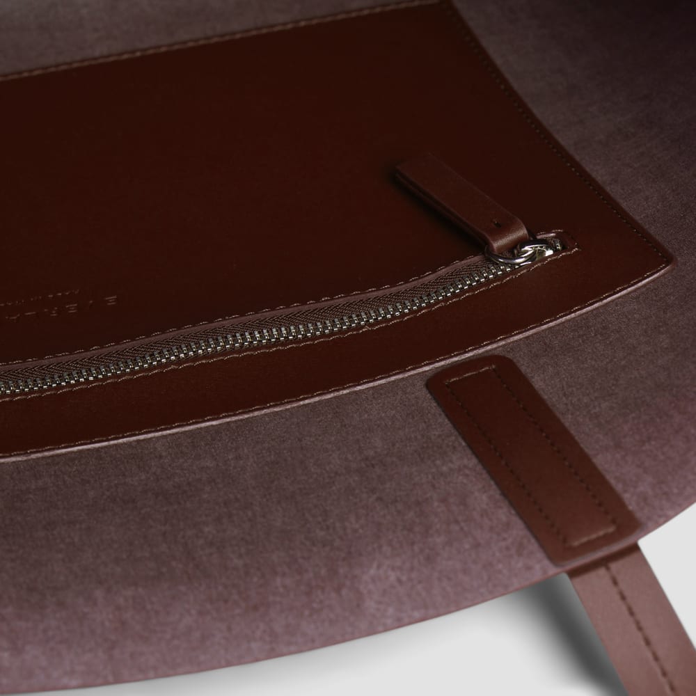 The New Day Market Tote | Chocolate