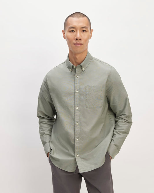 The Classic Oxford Shirt | Sage Green | Standard