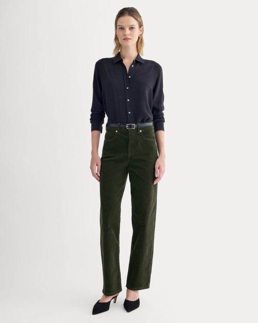 The Way-High® Corduroy Pant | Dark Forest