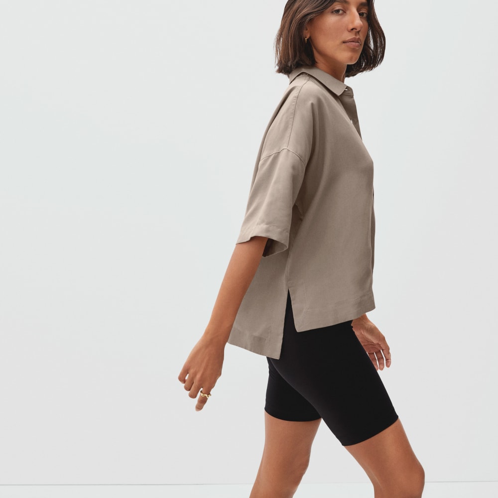 The Drapey Square Shirt | Burnt Sugar