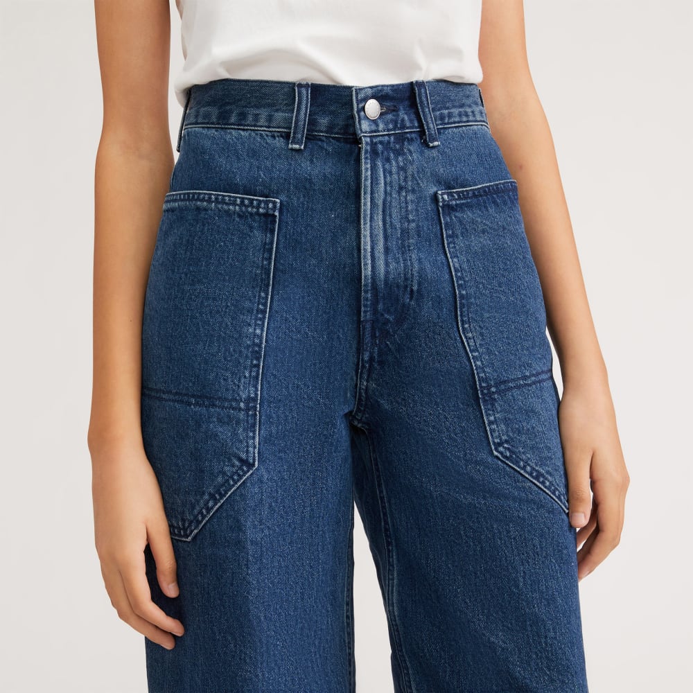 The Way-High® Gardener Cropped Jean | Vibrant Blue