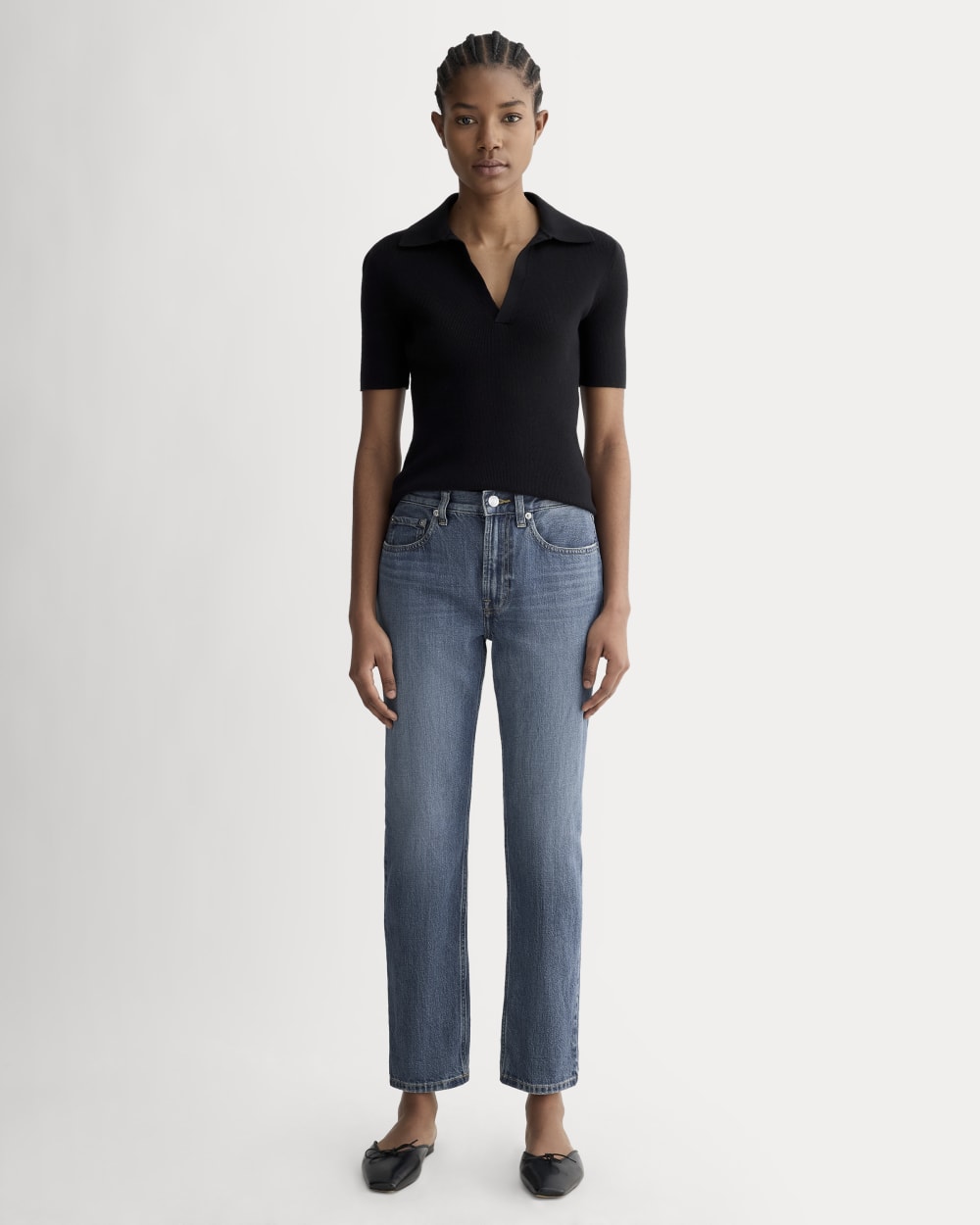 The Super-Soft Relaxed Jean | Mid Indigo