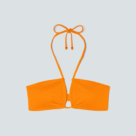 The String Bandeau Top | Turmeric
