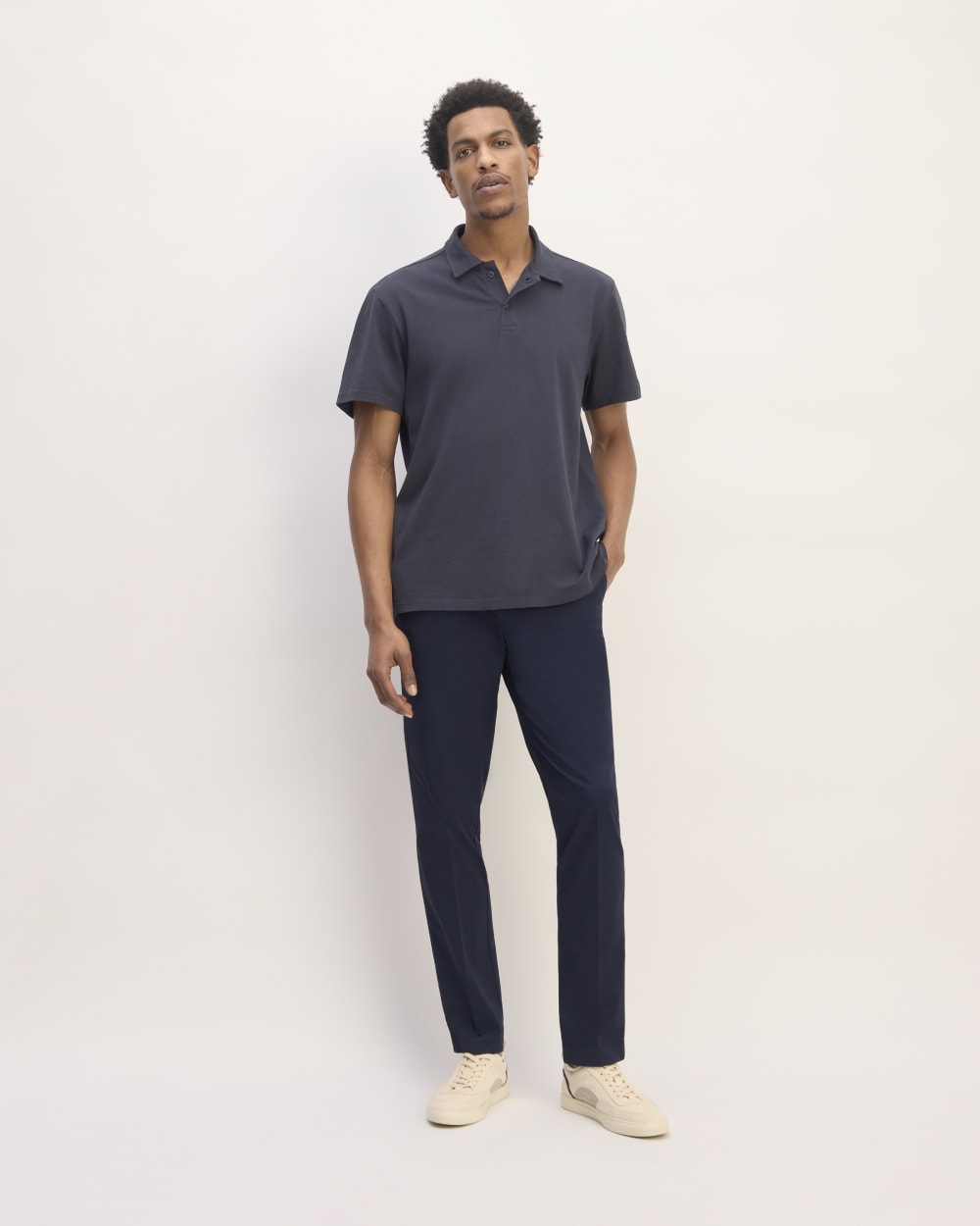 The Relaxed Taper Air Chino | Deep Navy