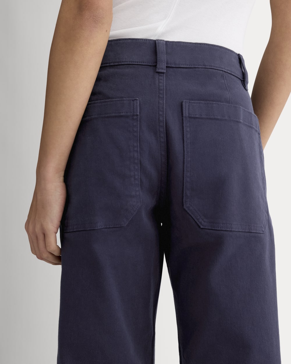 The Utility Straight-Leg Pant | Navy | 26.5 Inseam