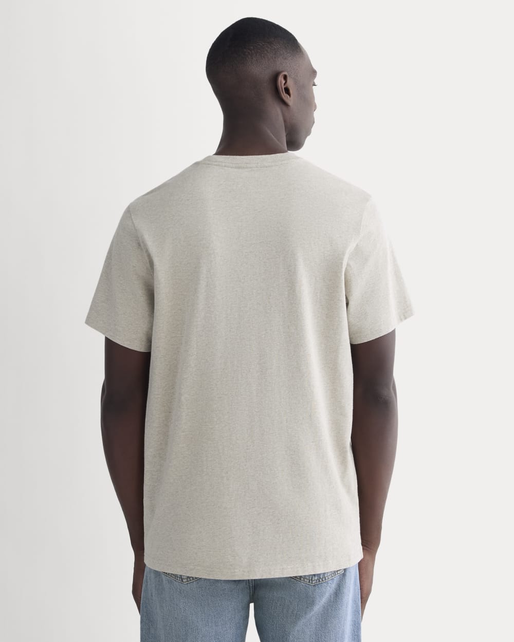 The Premium-Weight Crew | Uniform | Heather Oatmeal