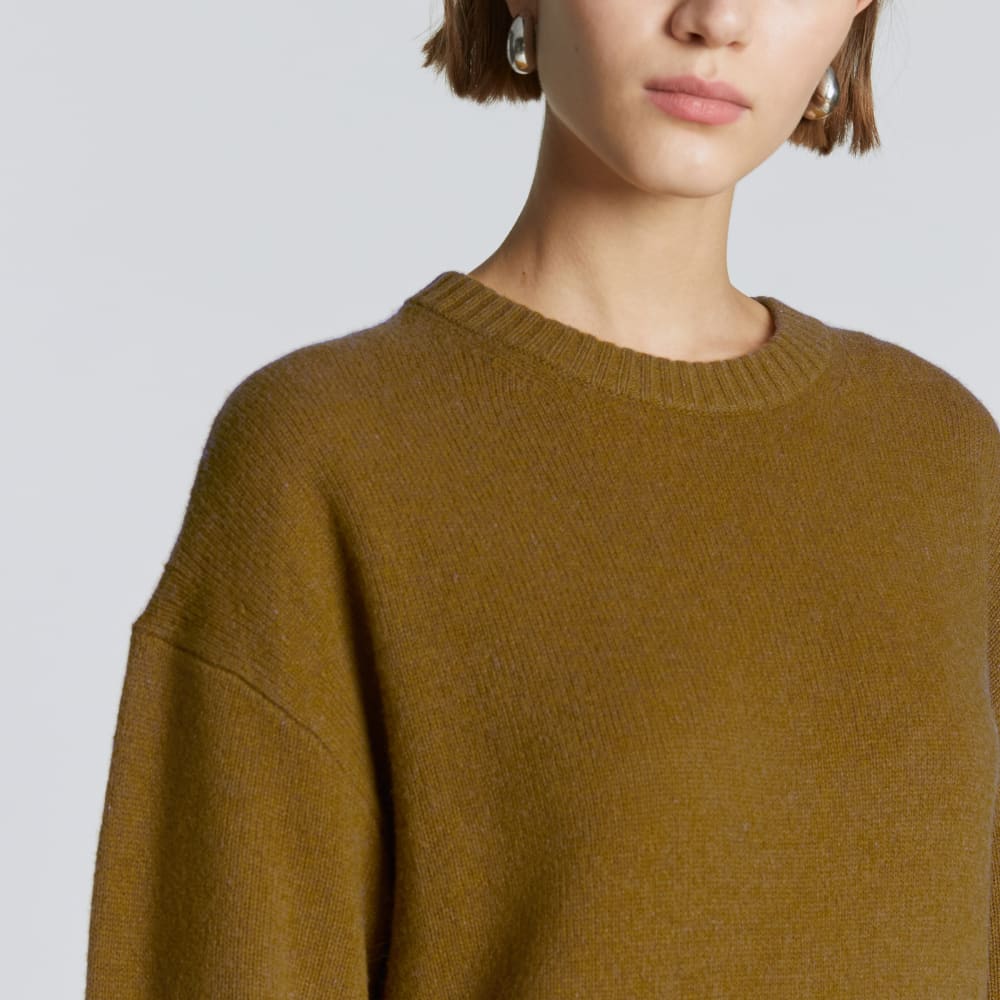 The Cashmere Midi Dress | Tapenade