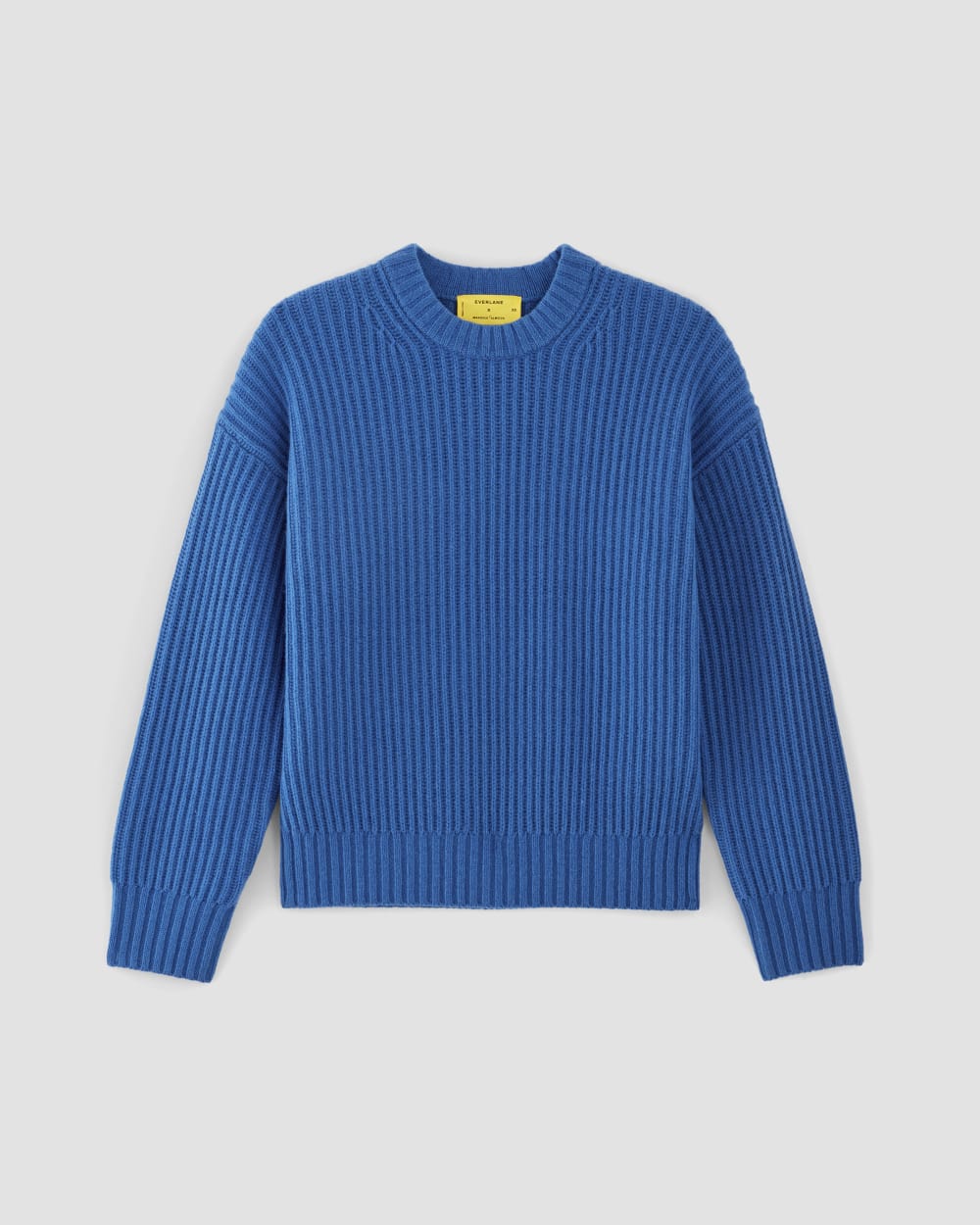The Everlane x Marques' Almeida Oversized Cashmere Crew | Lapis Blue