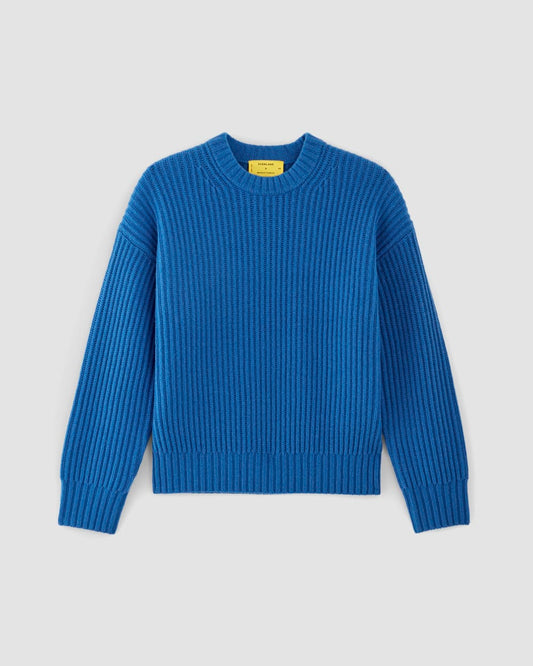The Everlane x Marques' Almeida Oversized Cashmere Crew | Lapis Blue
