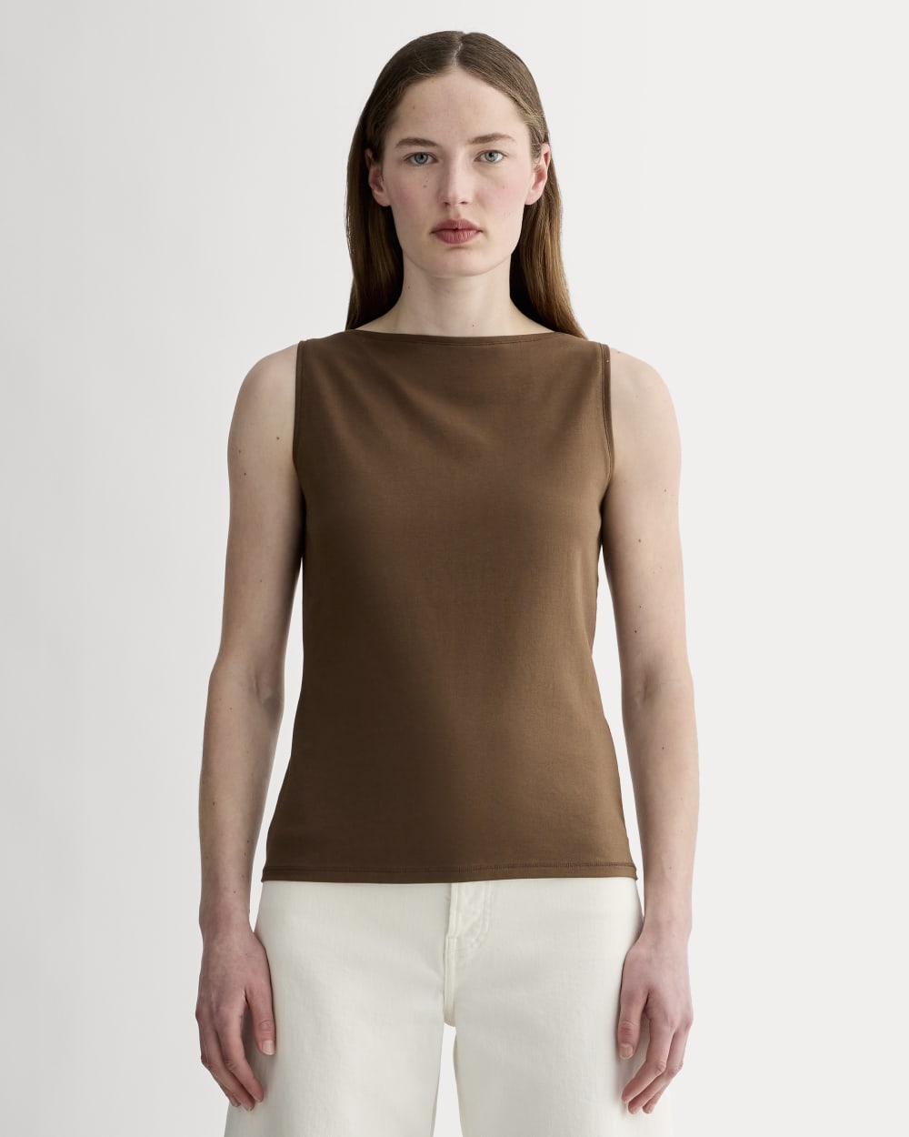 The Form Boatneck Tank | Cocoa
