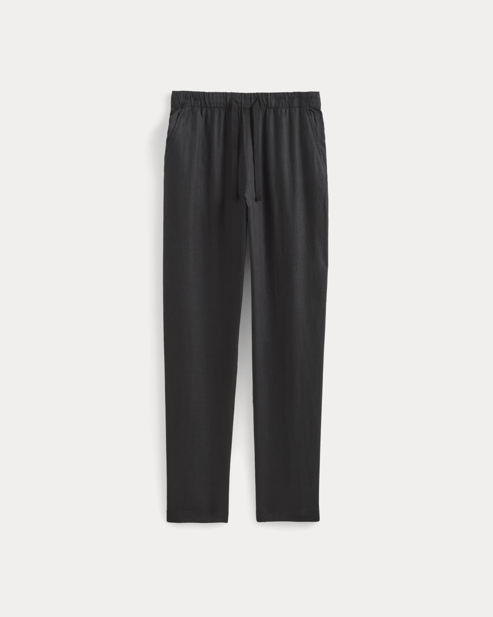 The Linen Easy Pant | Black