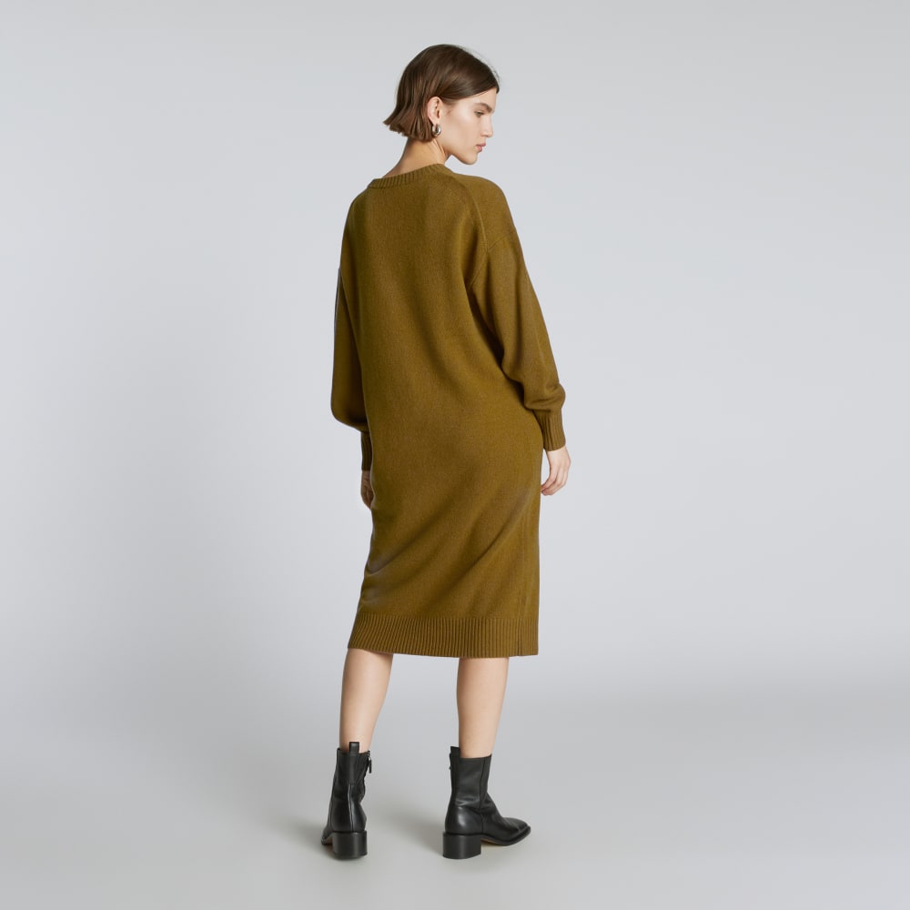 The Cashmere Midi Dress | Tapenade