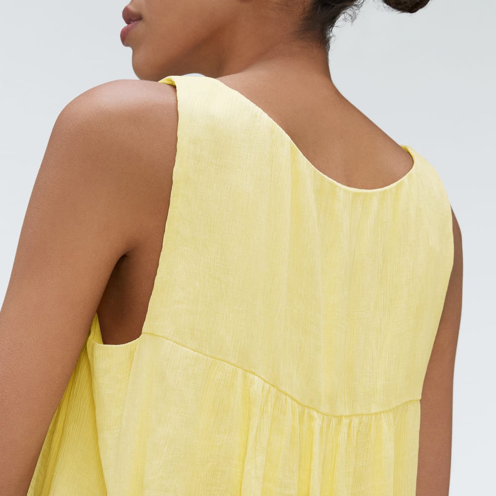 The Naia™ Ripple Tank | Pastel Yellow