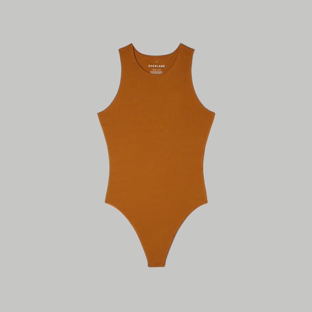 The Cutaway Tank Bodysuit | Tapenade | Thong