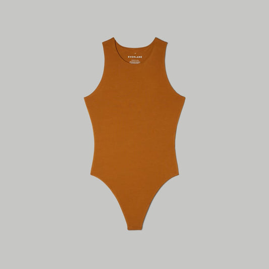 The Cutaway Tank Bodysuit | Tapenade | Thong
