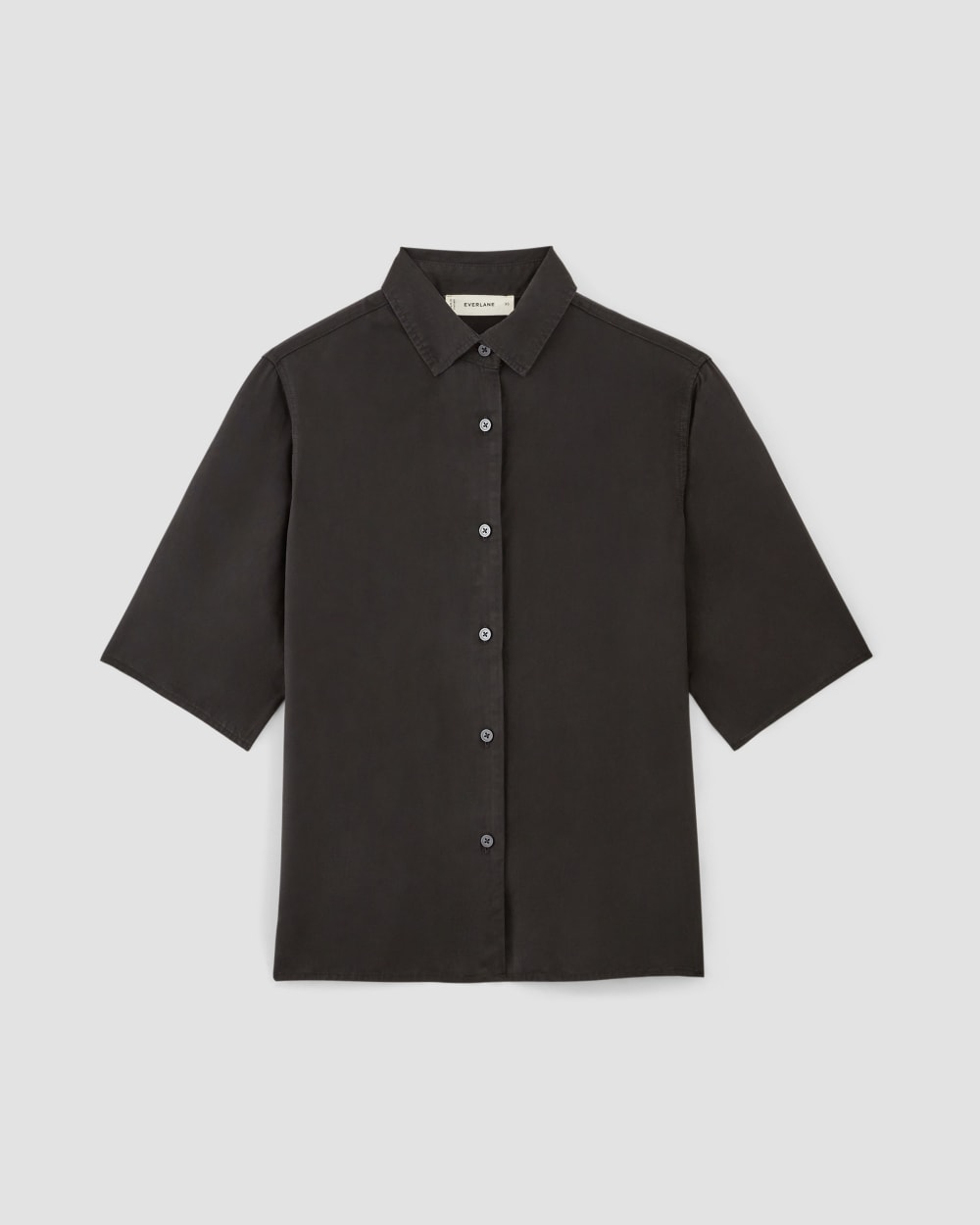 The Short-Sleeve Shirt in Butterlite | Black