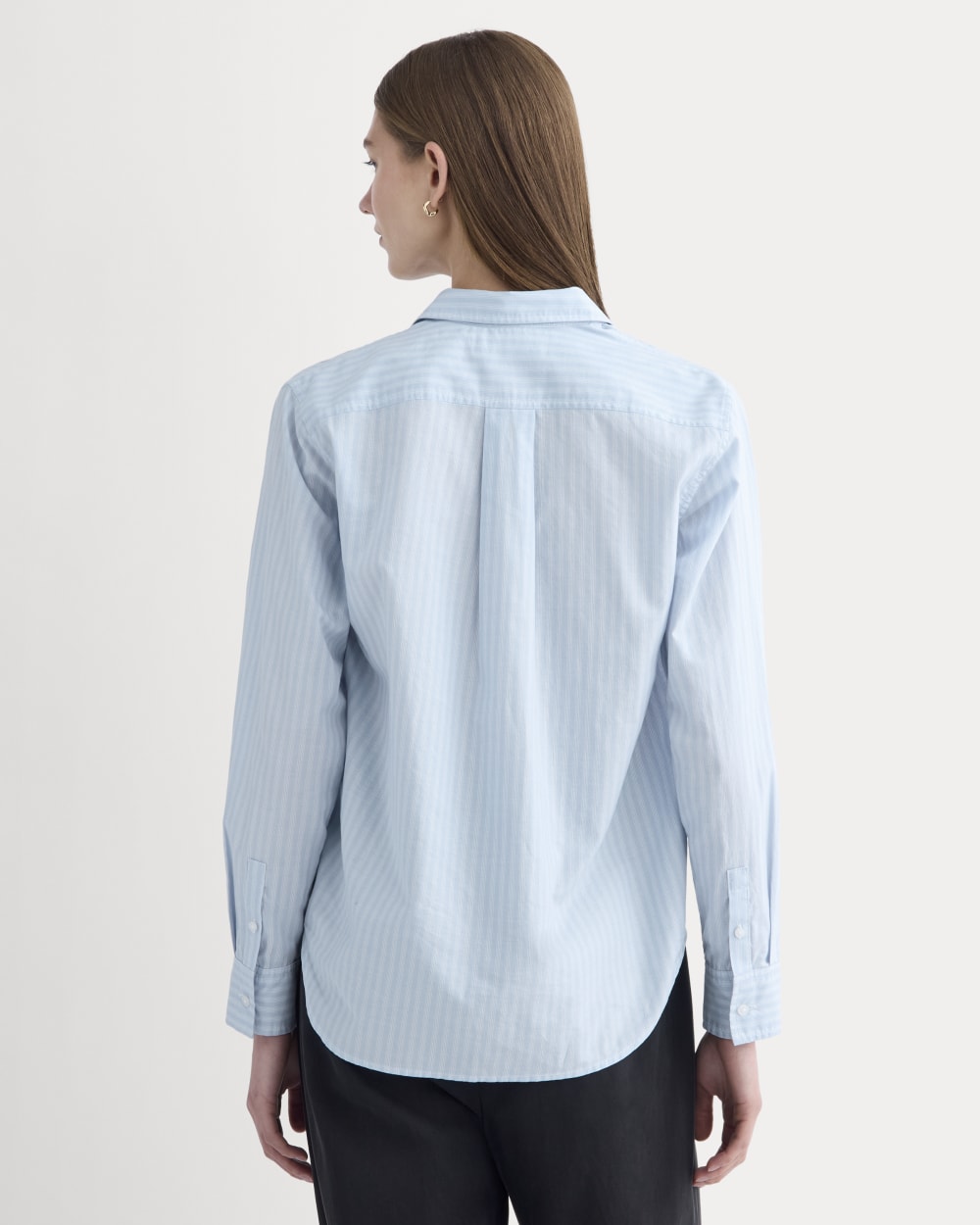 The Must-Have Shirt in Silky Cotton | Forever Blue / Optic White