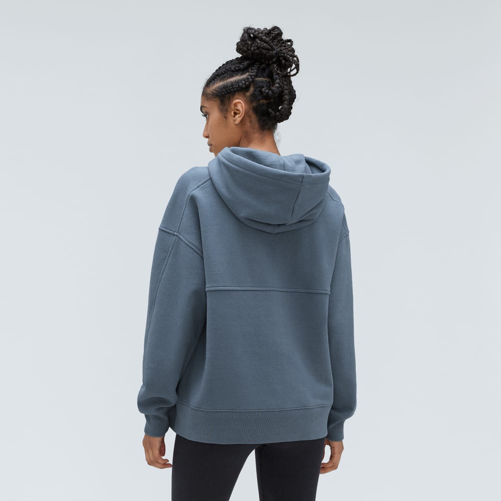 The Track Organic Cotton Popover | Faded Blue