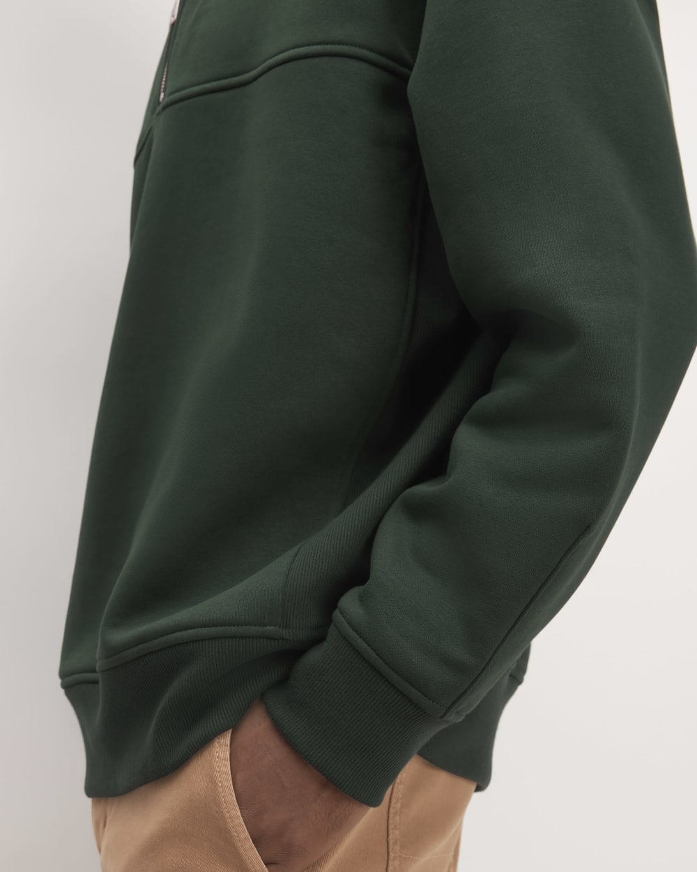 The ReTrack Fleece Half-Zip | Scarab