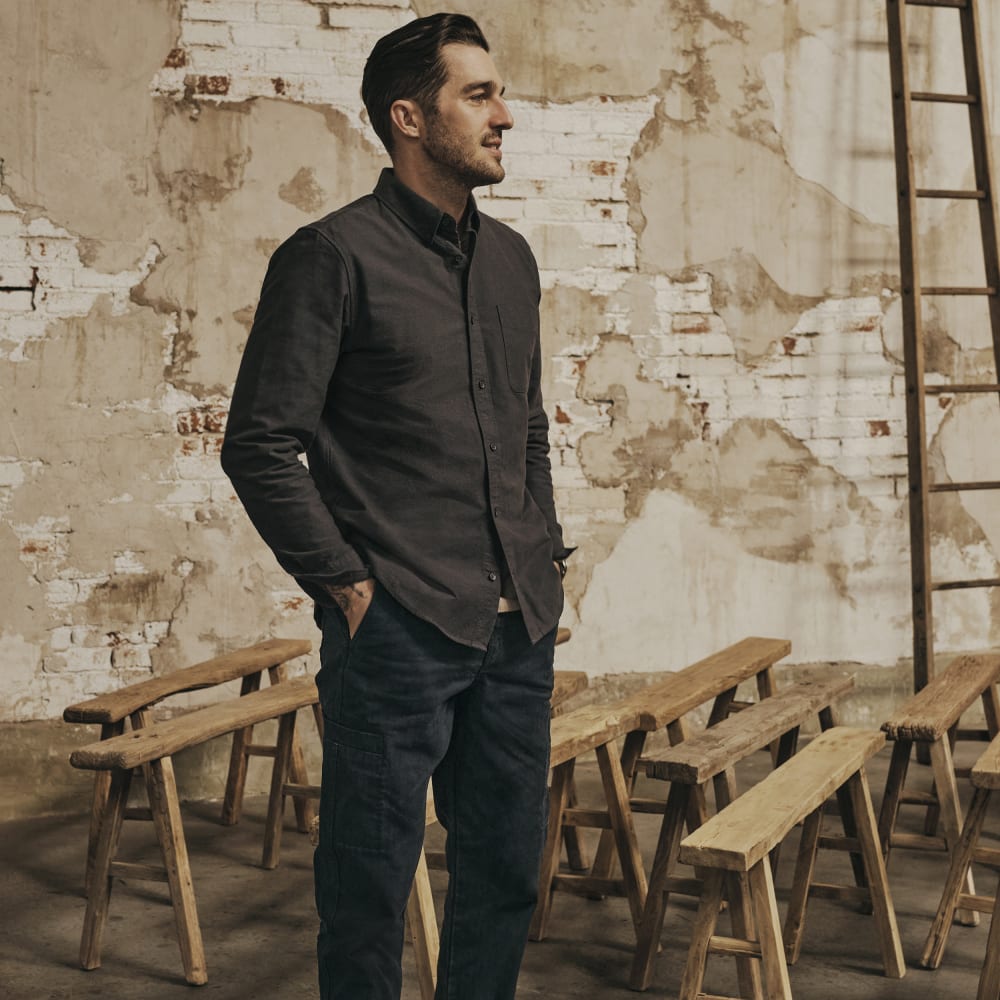 The Classic Shirt in Linen | Black