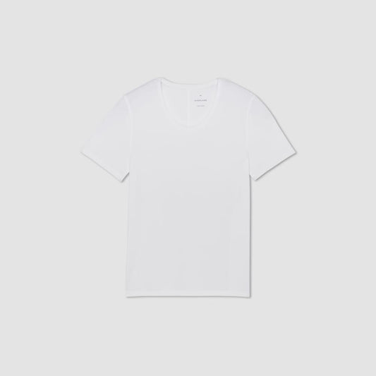The Supima® Form Crew Neck Tee | White