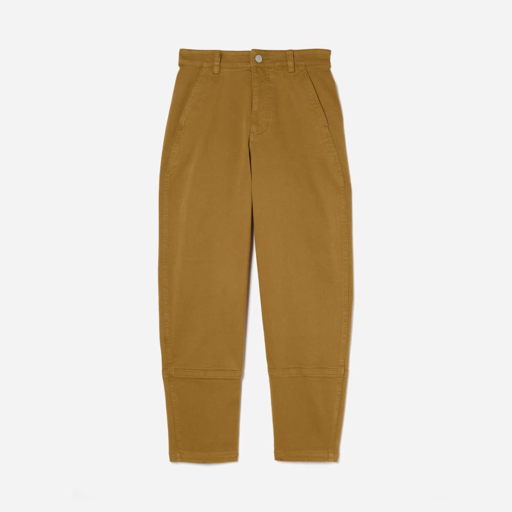 The Utility Barrel Pant | Golden Brown | Tall