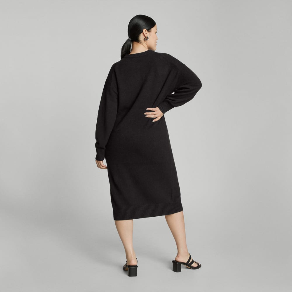 The Cashmere Midi Dress | Black