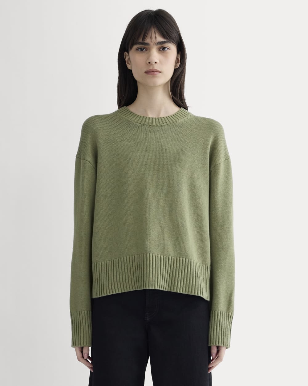 The Boxy Sweater in Everyday Cotton | Sagebrush