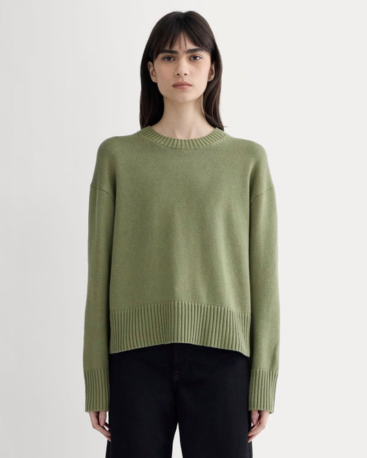 The Boxy Sweater in Everyday Cotton | Sagebrush