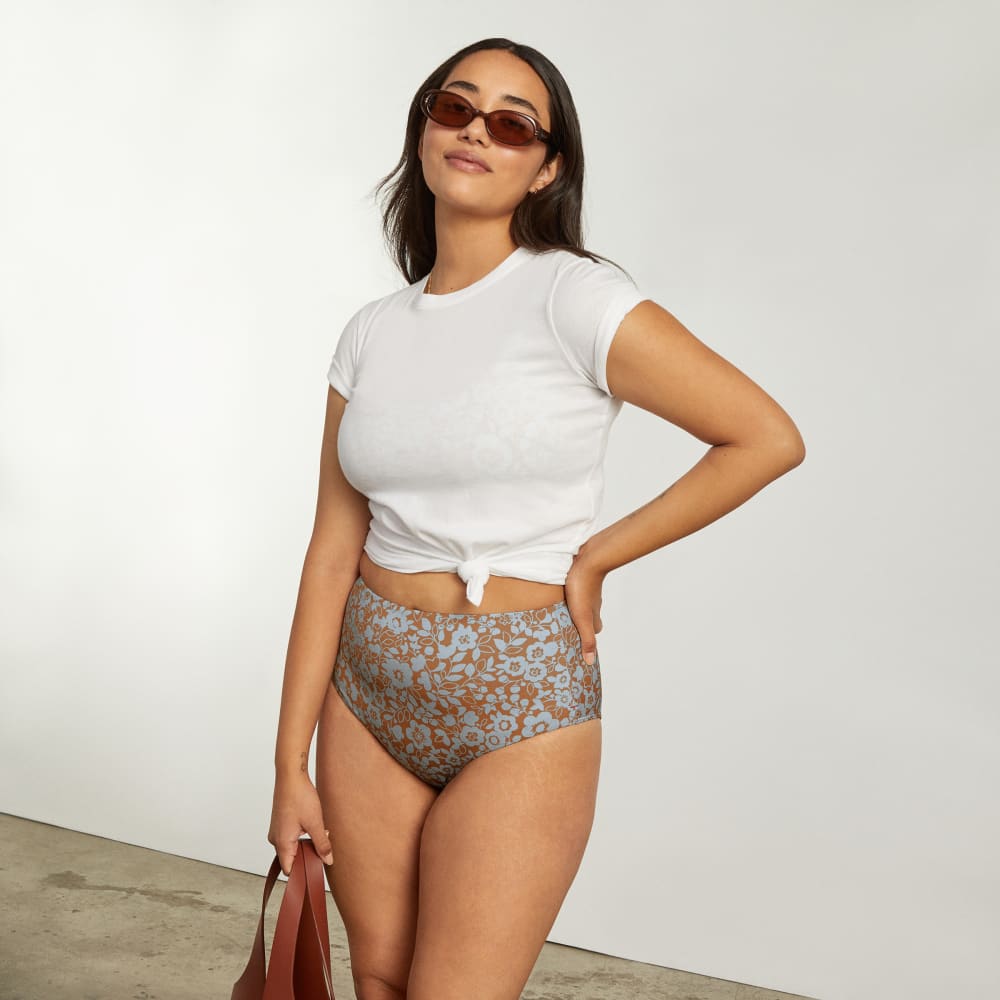 The High-Rise Hipster Bottom | Honey Floral