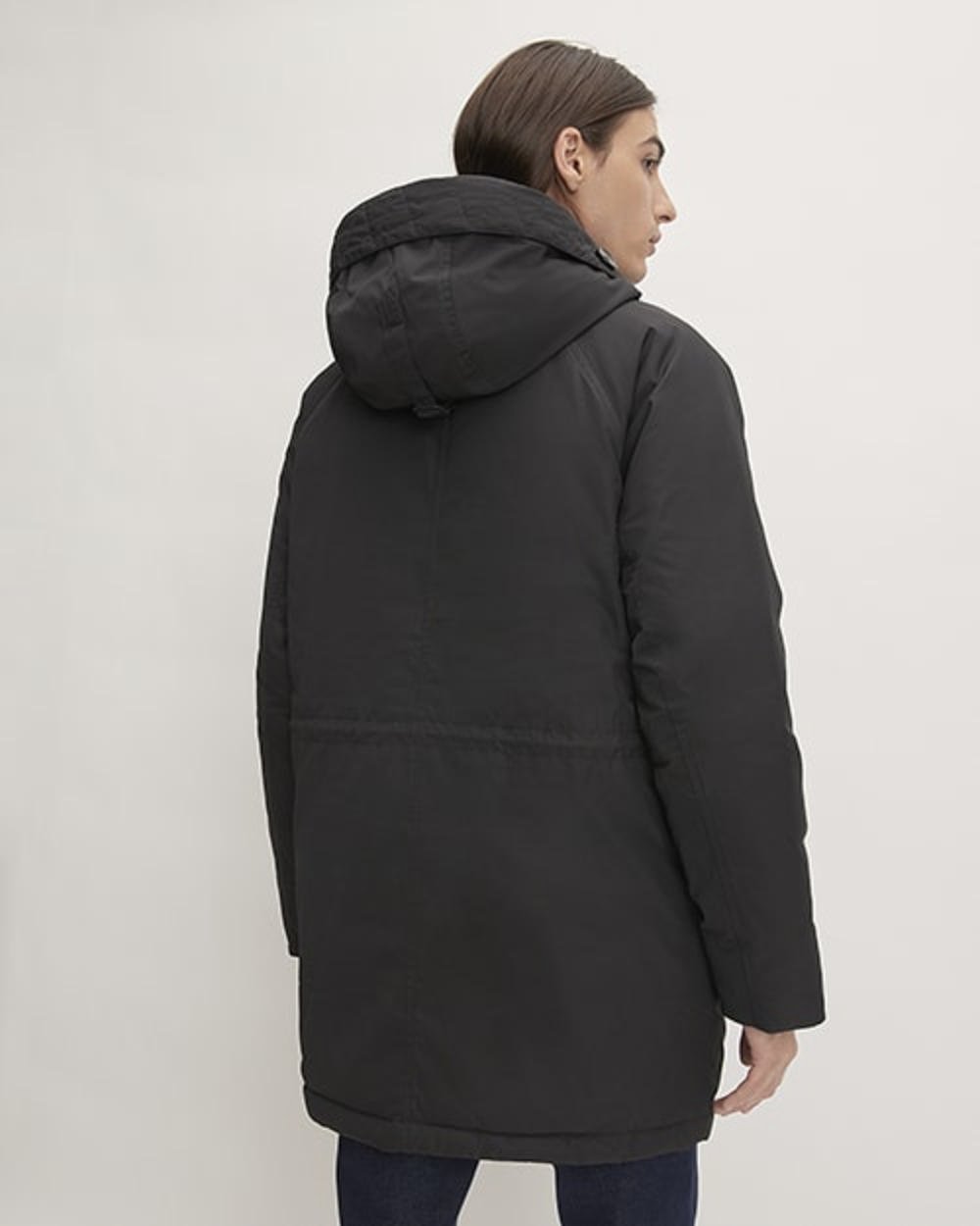 The ReNew Long Parka | Black