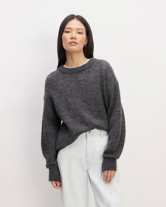 The Cocoon Crew in Alpaca | Heather Charcoal