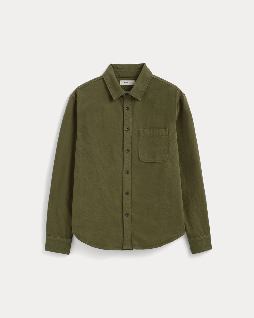 The Canvas Organic Cotton Overshirt | Olive